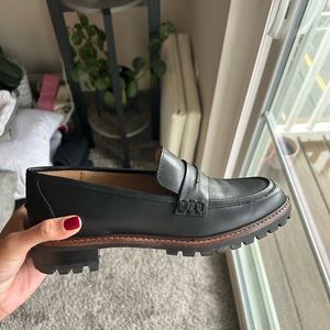 Madewell Corinne lucidle loafer in black size 7